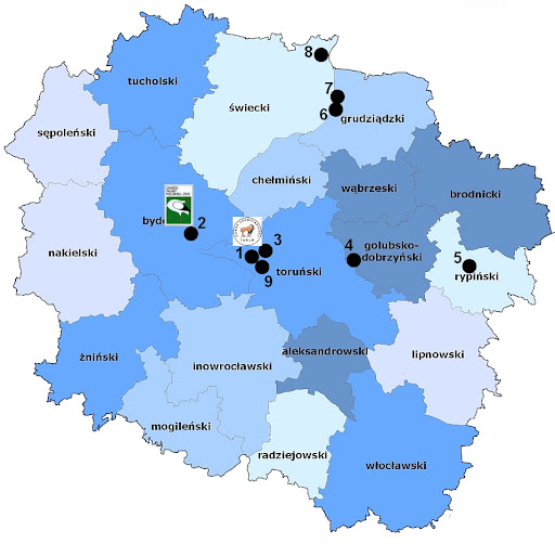 Zwierzyńce województwa kujawsko-pomorskiego