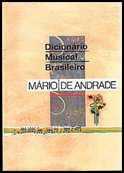 Capa do livro Dicionário Musical Brasileiro de Mário de Andrade