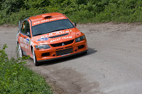 Dimitar Iliev Mitsubishi Lancer Rally Vida 2009