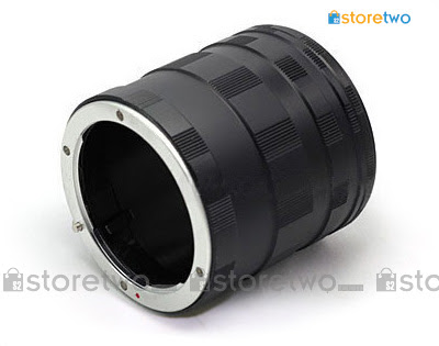 Macro Close Up Extension Tube Set for Sony Alpha / Minolta MA Camera
