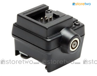 Seagull 4-pin Hot Shoe Flash Adapter with PC Sync Socket SC-5 for Sony / Konica Minolta