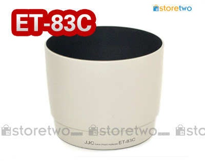 JJC Canon ET-83C White Lens Hood