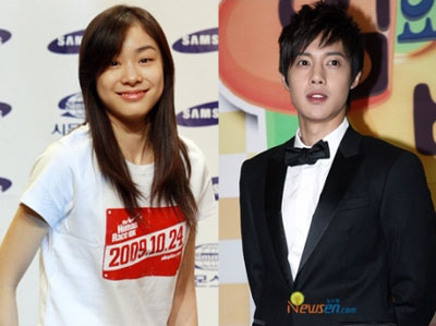 Kim Yuna และ Kim Hyun Joong เป็นพรีเซ็นเตอร์ฮิตของ CF 2009