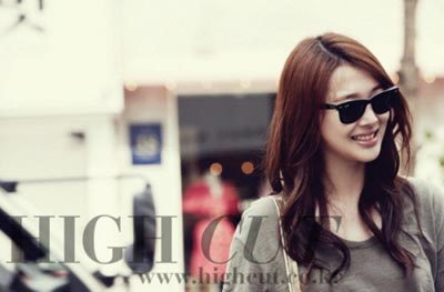 Sulli เกิร์ลกรุ๊ป f(x) ในนิตยสาร High Cut