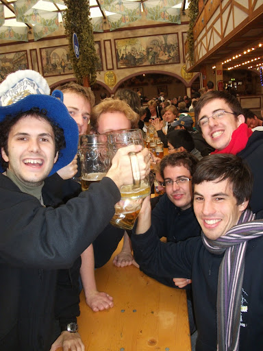 Our French Friends at Oktoberfest
