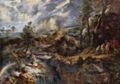 Rubens, Paisaje con Filemón y Baucis