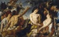 Jordaens, Meleagro y Atalanta