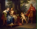 Angelica Kauffmann, Venus convence a Helena para escuchar a Paris