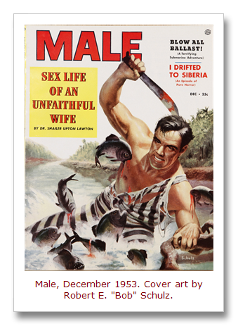 Men's Adventure Magazines: Men's Pulp Mag Piranhas vs. SyFy's “Mega  Piranhas”