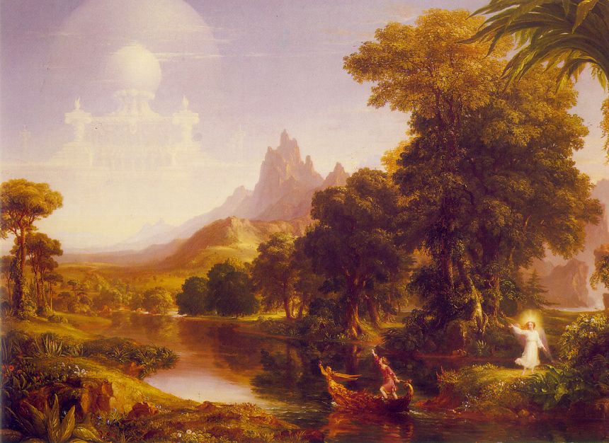 Thomas Cole Voyage of Life Old Age