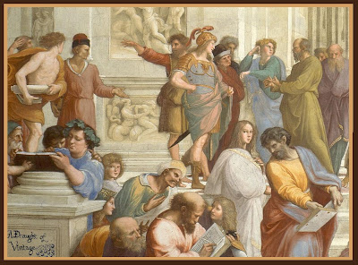 Detail of School of Athens
