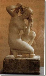 Afrodite de Rodes, em mármore (Período Helenístico, 100 a. C) Afrodite de Rodes, em mármore (Período Helenístico, 100 a. C)