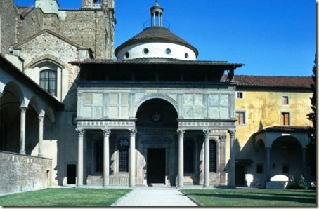Filippo Brunelleschi - Capela Pazzi - Florença - Itália - 1429-1461 Filippo Brunelleschi - Capela Pazzi - Florença - Itália - 1429-1461