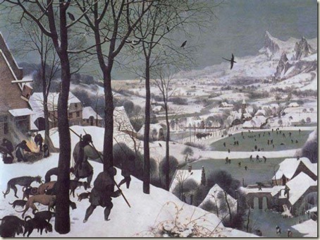 Caçadores na Neve, Pieter Bruegel