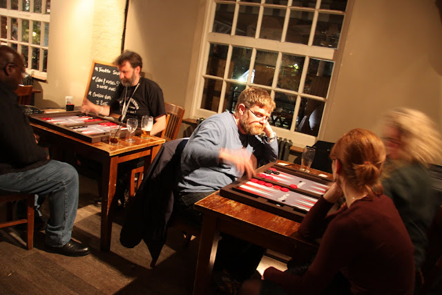 Backgammon in London tournament