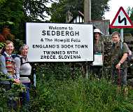 Sedbergh town sign