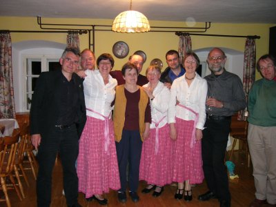 The Cautley Carollers in Medved