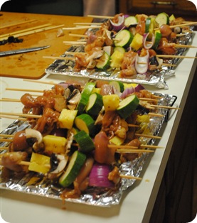 Shish kebabs