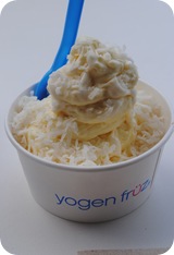 vanilla with pineapple and coconut
