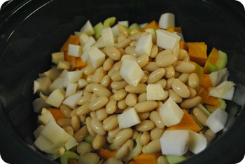 turnips and canelllini beans