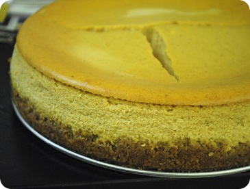 cracked pumpkin cheesecake