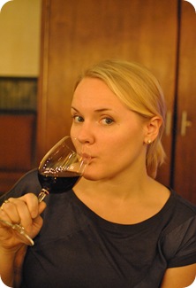 Kat + wine = bliss