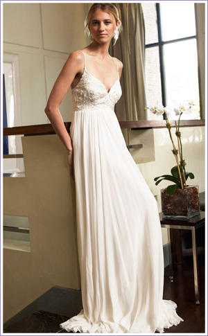 Nicole Miller LA0007 Simple Wedding Gowns