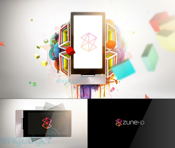 Rumoured Zune HD pics