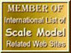 Member of International List of Scale Model Related Web Sites