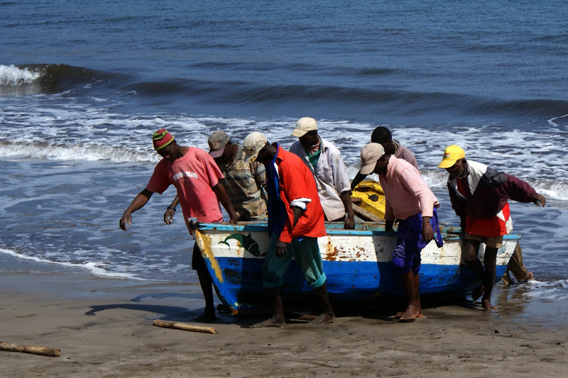 Pescadores em Cabo Verde