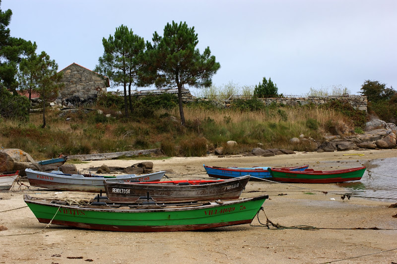 Praia nas rias da Galiza