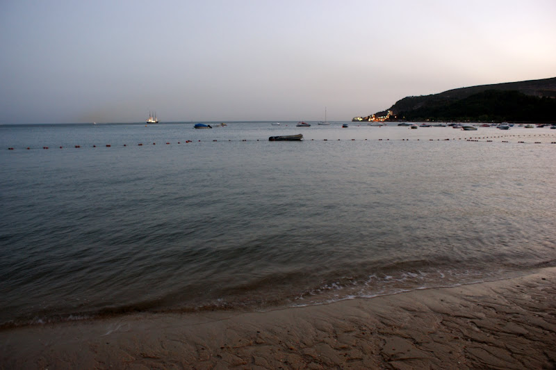 O veleiro desde Albarquel