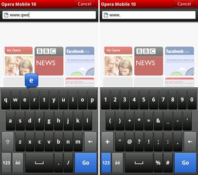 Opera Keyboard Opera Keyboard