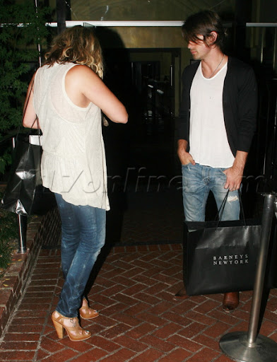 Justin Gaston out in West Hollywood with a new girlfriend. July 20, 2009 X17online.com EXCLUSIVE