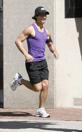Joe Jonas of the Jonas Brothers goes for a run in Toronto, where he is staying while working on Camp Rock 2. <P> Pictured: Joe Jonas <B>Ref: SPL125061  100909  </B><BR/> Picture by: John K / Todd G / Splash News<BR/> </P><P> <B>Splash News and Pictures</B><BR/> Los Angeles:	310-821-2666<BR/> New York:	212-619-2666<BR/> London:	870-934-2666<BR/> photodesk@splashnews.com<BR/> </P>