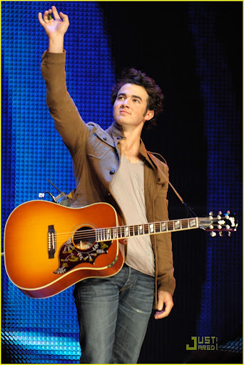 Kevin Jonas of the Jonas Brothers 'We Day: a youth empowerment event' held at The Air Canada Centre - Performance Toronto, Canada - 05.10.09 Credit: Dominic Chan/WENN.com