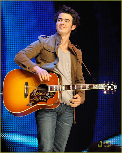 Kevin Jonas of the Jonas Brothers 'We Day: a youth empowerment event' held at The Air Canada Centre - Performance Toronto, Canada - 05.10.09 Credit: Dominic Chan/WENN.com