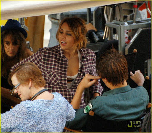 MAVRIXONLINE.COM - DAILY MAIL ONLINE OUT - EXCLUSIVE!! Following news of Miley Cyrus' split with boyfriend of one year, Liam Hemsworth, the actress was spotted getting a hug on the set of her new movie. Miley showed various facial expressions including a few smiles but at one point seemed to be far away in her thoughts. Hemsworth reportedly confirmed to the break-up to People magazine. Detroit, MI. 8/26/10.  
Fees must be agreed prior to publication.
Byline, credit, TV usage, web usage or linkback must read MAVRIXONLINE.COM.
Failure to byline correctly will incur double the agreed fee.
Tel: 305 542 9275 or 954 698 6777.