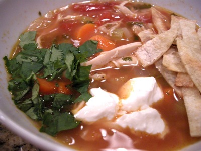 mexican chicken soup