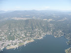 La Torre center dot on ridge, lz center by lake