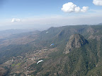 Rob, Brad, Kev H on glide to el Peñon