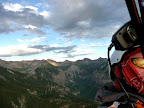 over Telluride looking east