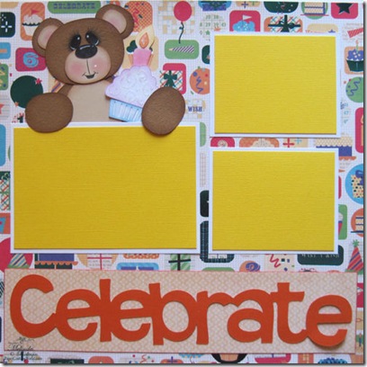 cricut celebrate bear n cupcake layout 500