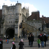 Bootham Bar on a Busy Day in York