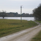 There is just so much water, you can just see the riiver in the background