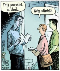 Bizarro atheists