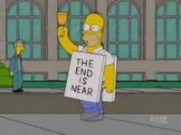 Homer simpson end is near