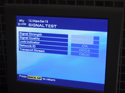 Signal on digibox