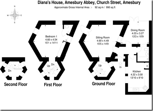 C:\FPS\11EasyCad Southern\FLOOR\KB  Southern\Jackson Stopps\Diana's House Amesbury Abbey Church Street Amesbury SP4 7EX.FCW