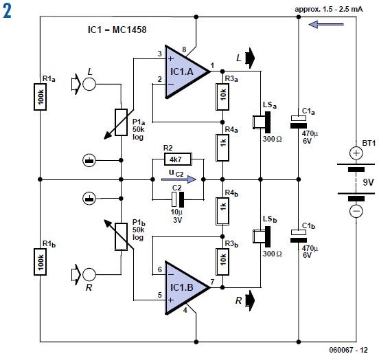 Circuit Labs Electronic Circuits Collection DCcoupled Audio Amplifier